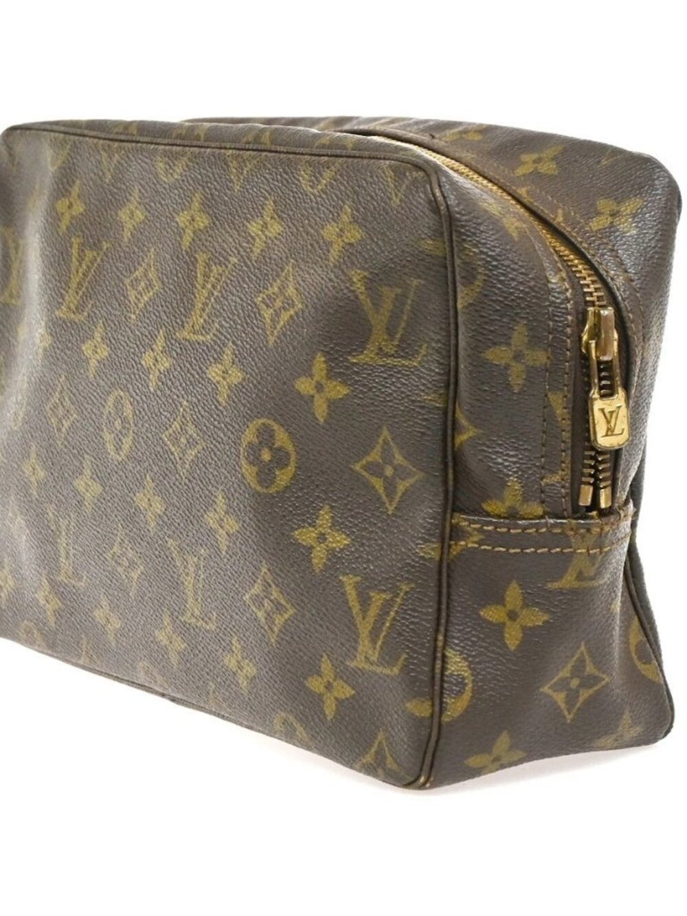 LOUIS VUITTON Trousse Toilette 28 Clutch Hand Bag Monogram Brown M47522 67CA759 - Picture 4 of 15